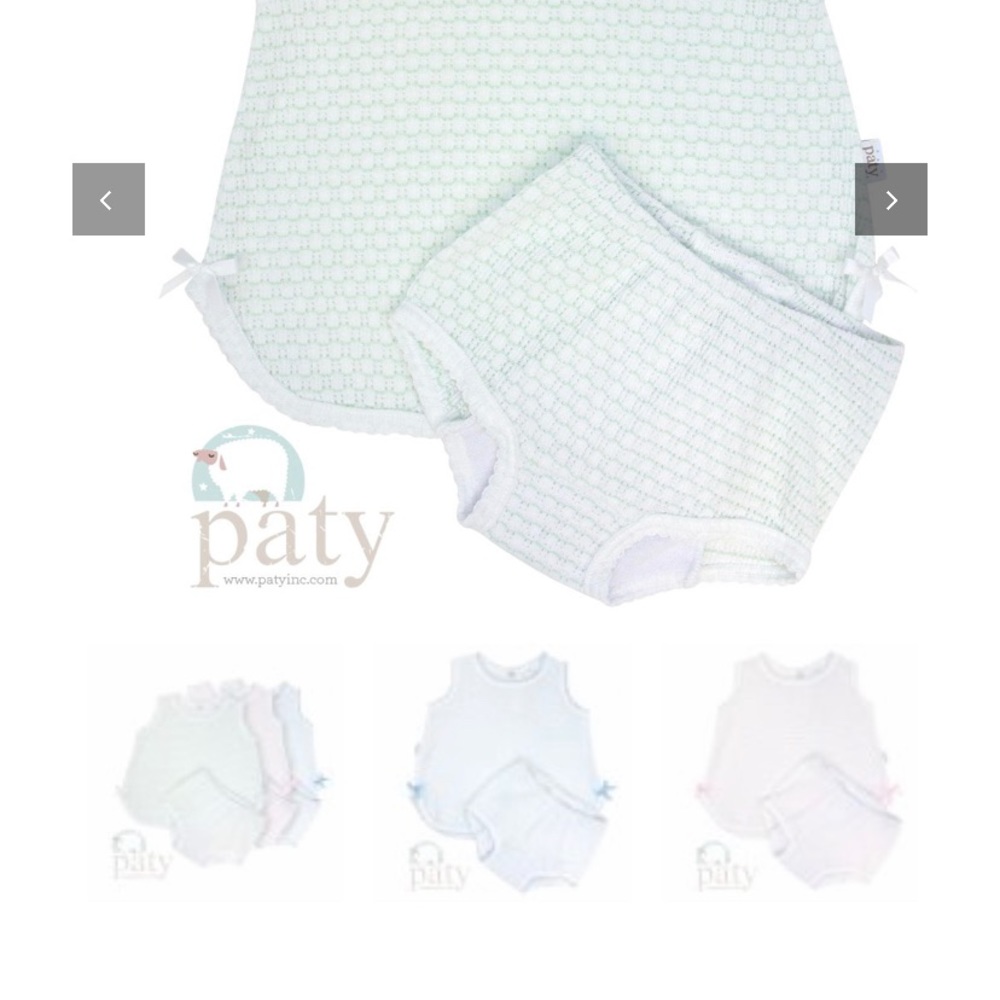 Paty sleeveless top with diaper cover